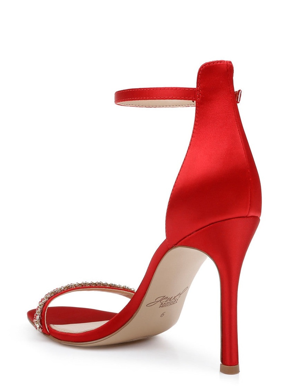 Badgley Mischka Adriane Perfect Simplicity Stiletto Size 9 - Picture 3 of 11
